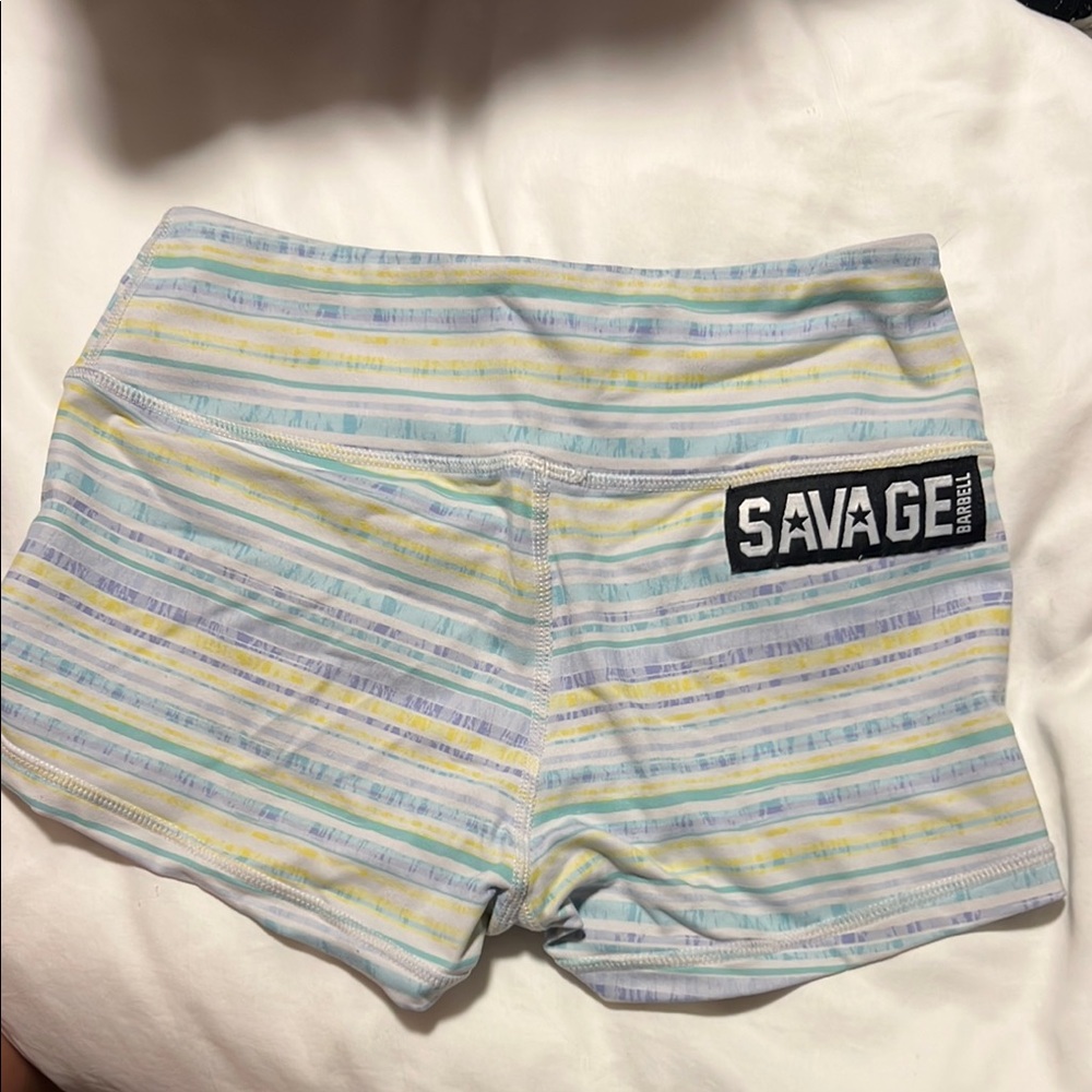 Savage Striped Shorts